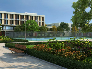 university building Modelo 3D