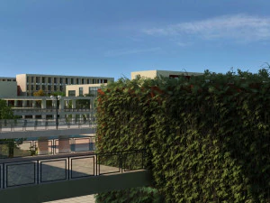 b&acirc;timent universitaire Modèle 3D