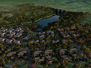 गाँव 3D मॉडल