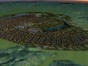 village Modèle 3D