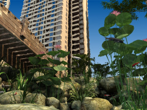 fish pond Modèle 3D