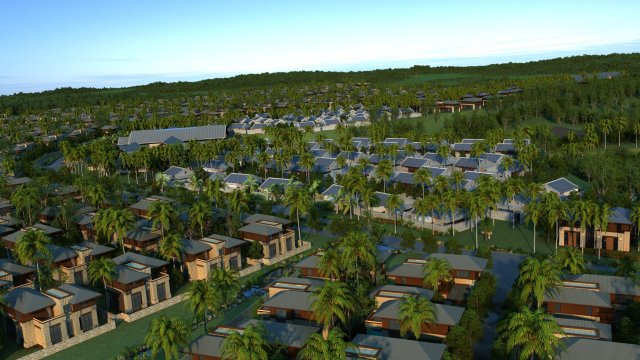 resort 3D Model .c4d .max .obj .3ds .fbx .stl .blend 