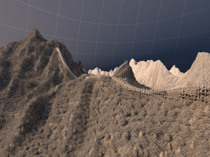 great wall 3Dモデル