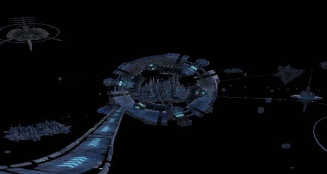 space ship Model 3D .c4d .max .obj .3ds .fbx .stl .blend