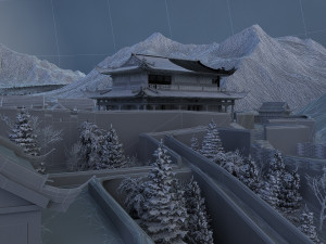 great wall 3D 模型