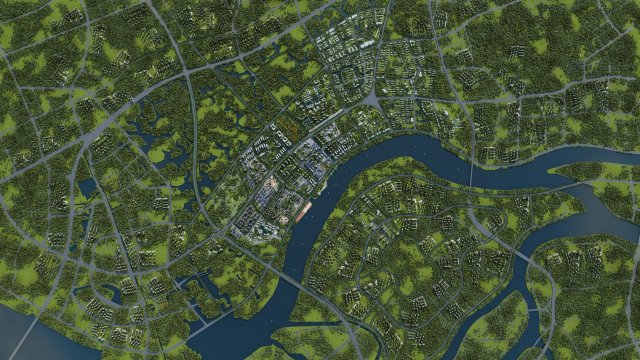 city building 3D 模型 .c4d .max .obj .3ds .fbx .stl .blend 
