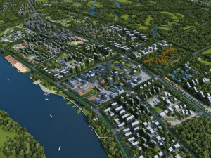 city building 3D 模型