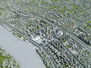 city building 3D Model