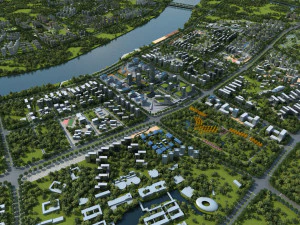 constru&ccedil;&atilde;o da cidade Modelo 3D