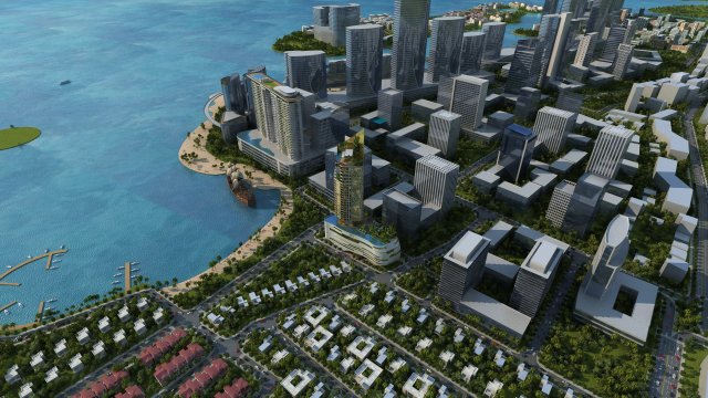 city building 3Dモデル .c4d .max .obj .3ds .fbx .stl .blend