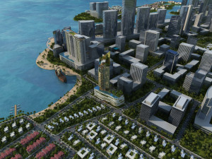 city building 3D 모델