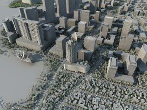 city building 3D Model