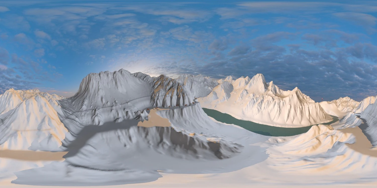 tiger leaping gorge 3D Model .c4d .max .obj .3ds .fbx .stl .blend 