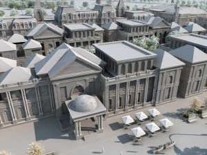 city building 3D Model