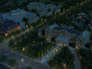 city building Modèle 3D