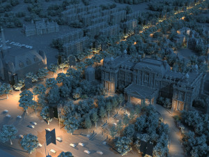 city building Modèle 3D