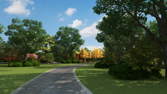 city building Model 3D .c4d .max .obj .3ds .fbx .stl .blend 