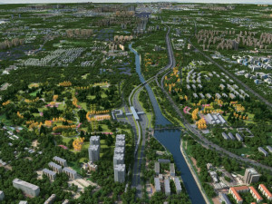 city building Model 3D