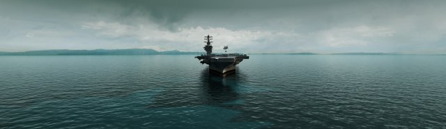 aircraft carrier 3D मॉडल .c4d .max .obj .3ds .fbx .stl .blend