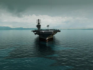 航空母舰 3D 模型