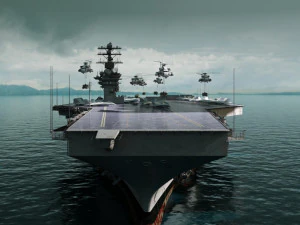 aircraft carrier 3D Model