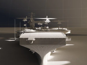 aircraft carrier 3D Model