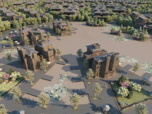 city building 3D Model