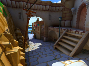cartoon town Modello 3D