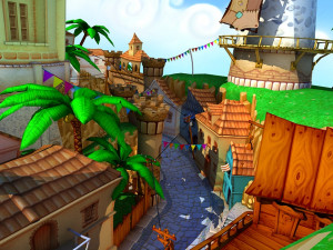 cartoon town Modello 3D