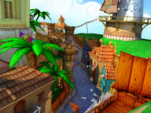 cartoon town 3D Model