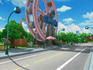 ferris wheel 3Dモデル