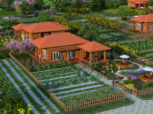 farm Modelo 3D