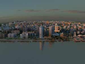 cross-sea bridge Modèle 3D