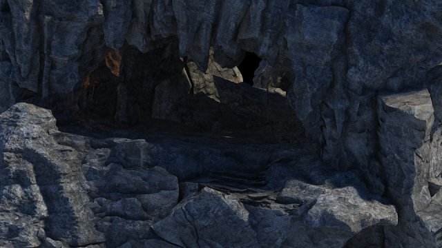 cave 3D 모델 .c4d .max .obj .3ds .fbx .stl .blend 