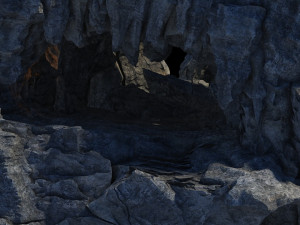 cave 3D 模型