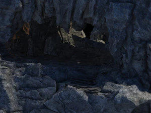 mağara 3D Model