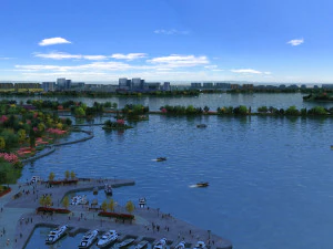 lake 3D Model