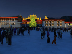 temple Modelo 3D