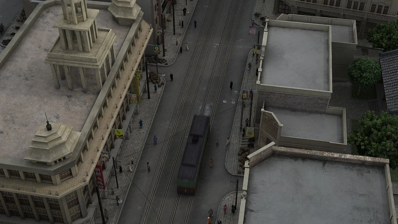 old shanghai 3D Model .c4d .max .obj .3ds .fbx .stl .blend 