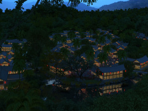 ancient village 3D Model