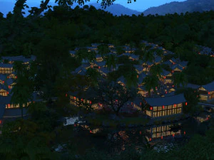 ancient village 3D Model