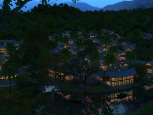 ancient village 3D Модель