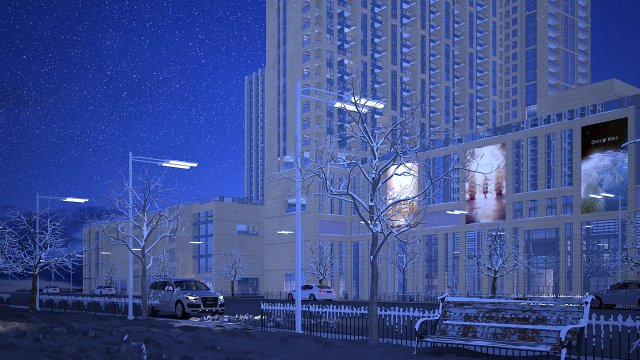 city building Modèle 3D .c4d .max .obj .3ds .fbx .stl .blend 