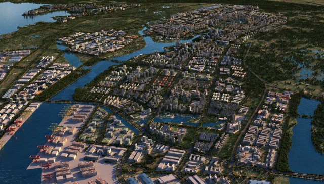 city building 3D Модель .c4d .max .obj .3ds .fbx .stl .blend 