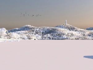 lake view 3D Model