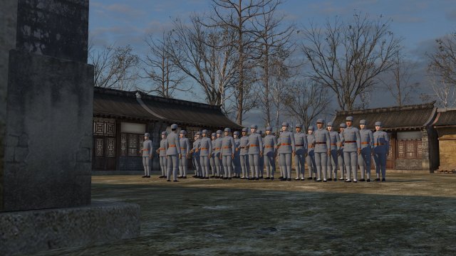 eighth route army 3D मॉडल .c4d .max .obj .3ds .fbx .stl .blend 