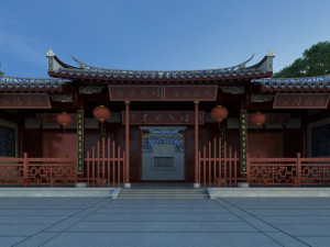 ancestral hall Modèle 3D