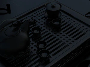 ティーセット 3Dモデル