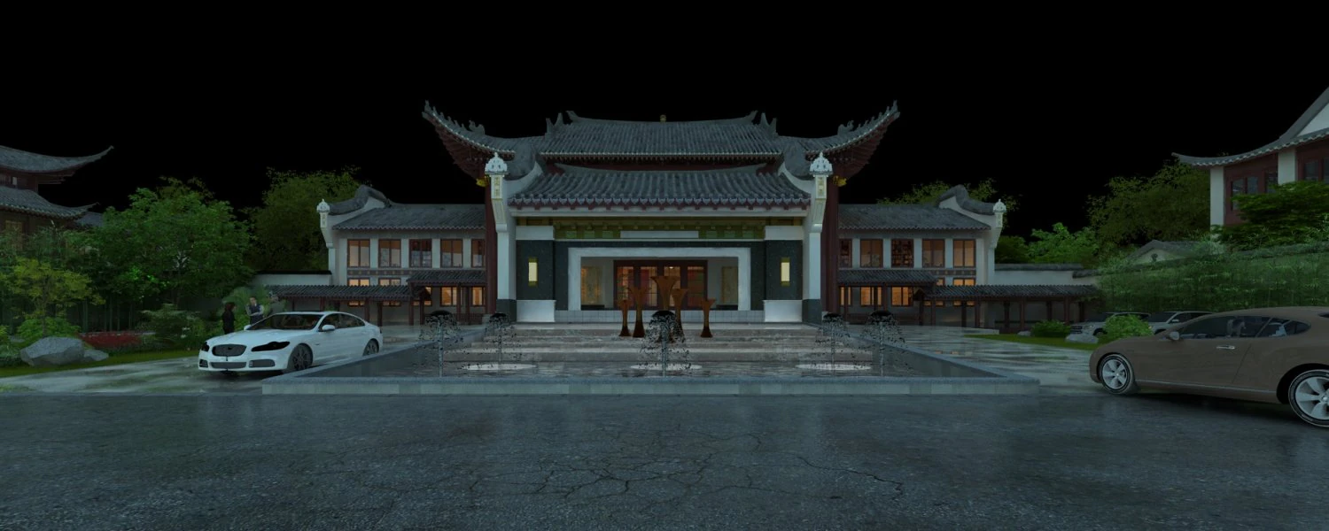 ancient architecture 3D Model .c4d .max .obj .3ds .fbx .stl .blend 