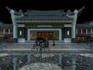 ancient architecture Model 3D
